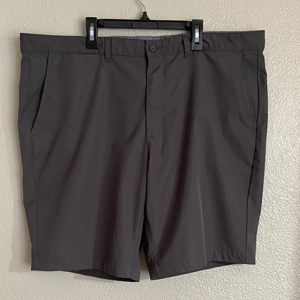 George Men's Charcoal Flat Front Shorts